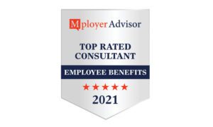 Blog - Mployer Advisor Top Rated Consultant Employee Benefit 2021 Award Logo